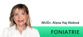 Banner foniatrie Tábor.